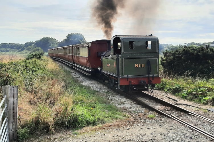 The accommodation crossing at Ronaldsway Halt