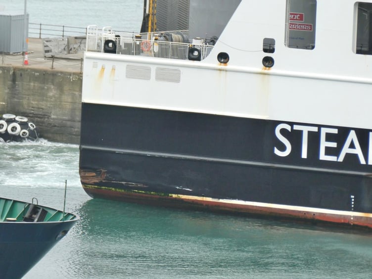 Damage on the Manxman