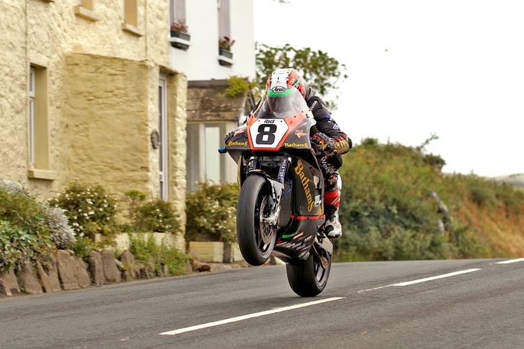 Craig Neve over the Rhencullen jump during Thursday afternoon's qualifying session