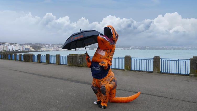 T-Rex on Douglas promenade