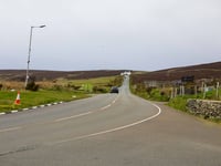 Biker flown to UK hospital after serious crash