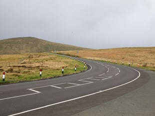 Biker airlifted to UK after crash