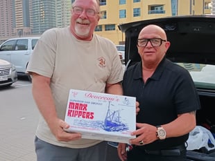 Man flies Manx kippers more than 3,000 miles to surprise friend