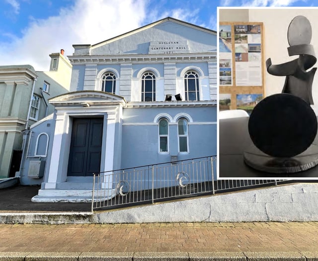 Plans to put two-metre high sculpture outside island community centre
