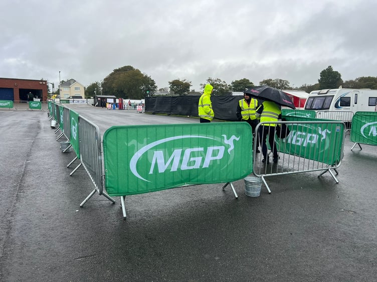 Wet weather has dogged this year's Manx Grand Prix