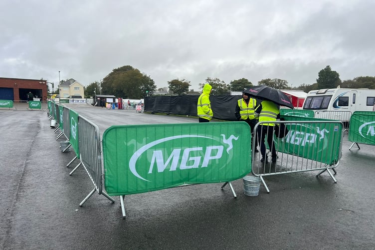 Wet weather has dogged this year's Manx Grand Prix