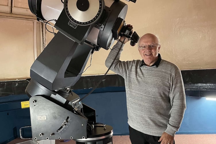 Astronomer Howard Parkin