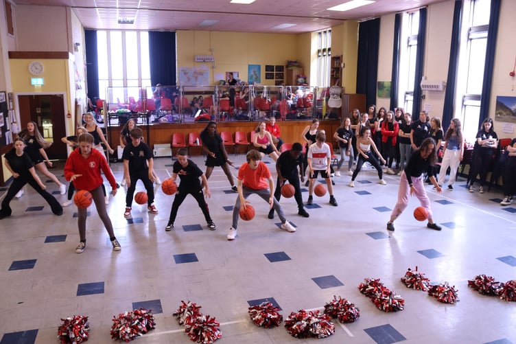 The dress rehearsal for the All Island Theatre Company's upcoming 'High School Musical' show at the Gaiety Theatre