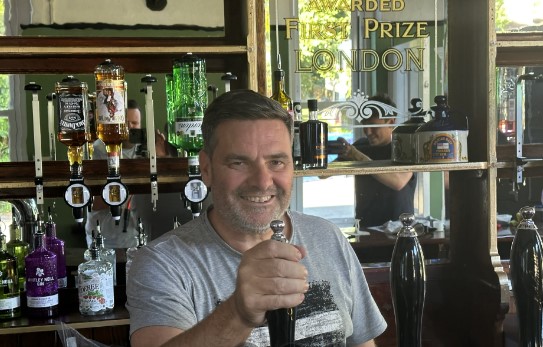 Mark Evans, Landlord of the Ginger Hall