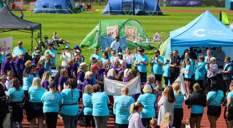 The 'Relay For Life' 2024 fundraising event for Cancer Research