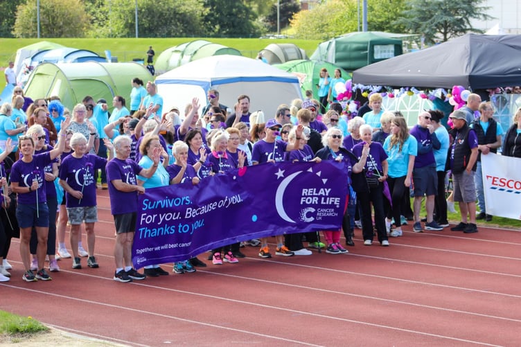 The 'Relay For Life' 2024 fundraising event for Cancer Research