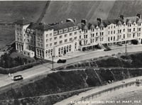 The gigantic seaside hotel which attracted hundreds in its heyday