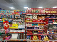 Christmas items hit the shelves at Tesco, M&S, Spar and WH Smith