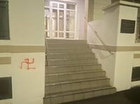 Police probe swastika graffiti