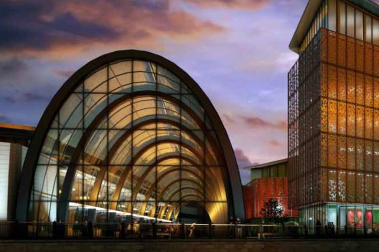 The Masterplan's proposed Winter Gardens