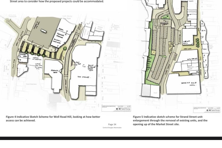 The Masterplan's suggestion to improve access between Well Road Hill, Market Street and Strand Street