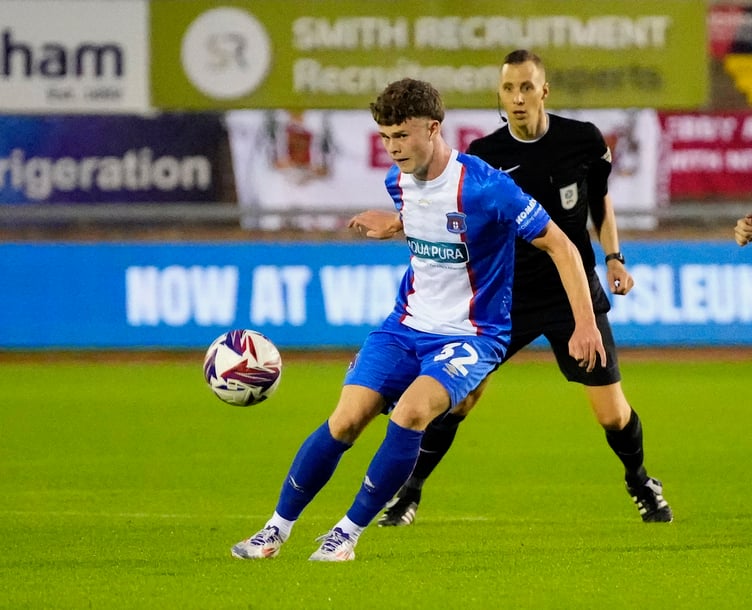Freddie O'Donoghue in action for Carlisle United (Photo: Mark Turner)