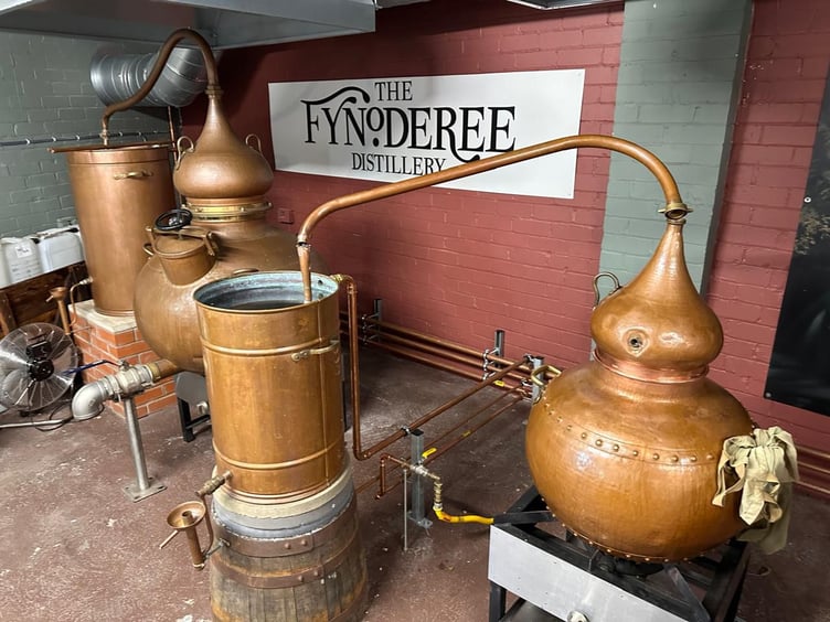 The room in which the famous Fynoderee gin is made