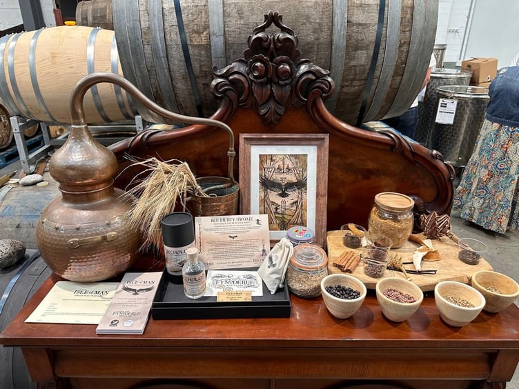 Information and tasters on display