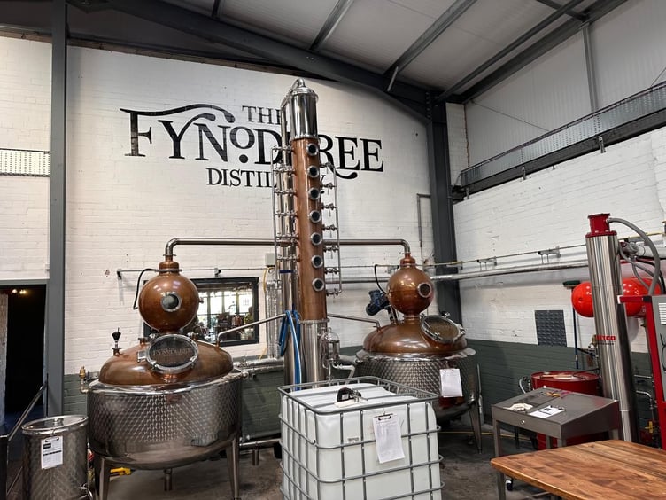 Whiskey-making tanks