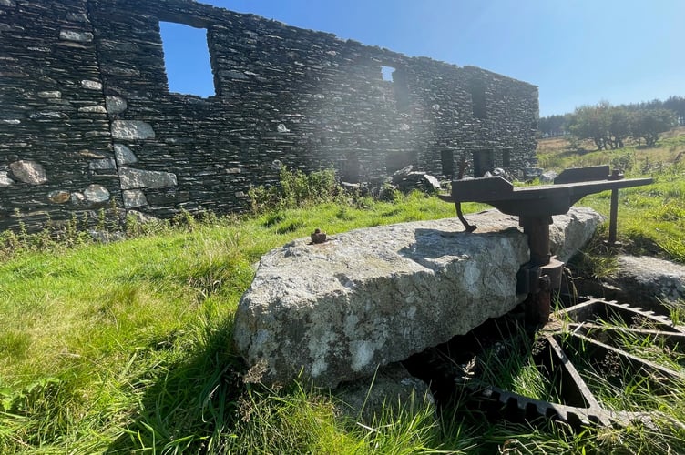 An abandoned farm at Glen Rushen