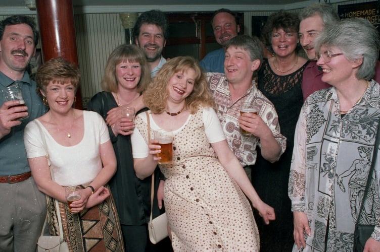 A night out at The Manxman in Hull on April 10, 1995