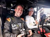 Cav talks about love for Manx International as he visits WRC round