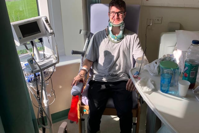Manx Grand Prix rider 'feeling lucky to be here' following crash