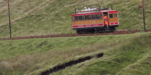 Snaefell Mountain Railway closed until Wednesday due to storm damage 