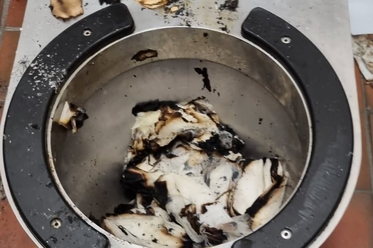 Castletown's harbour side toilets have been vandalised
