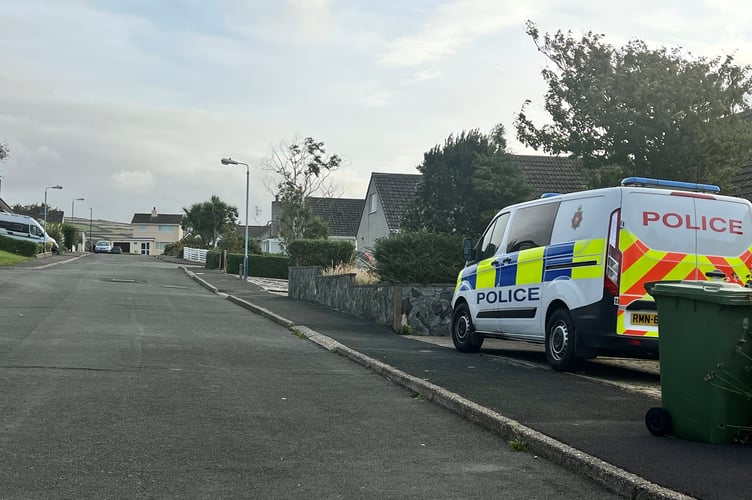 Police attend Pairk Beg, Port Erin