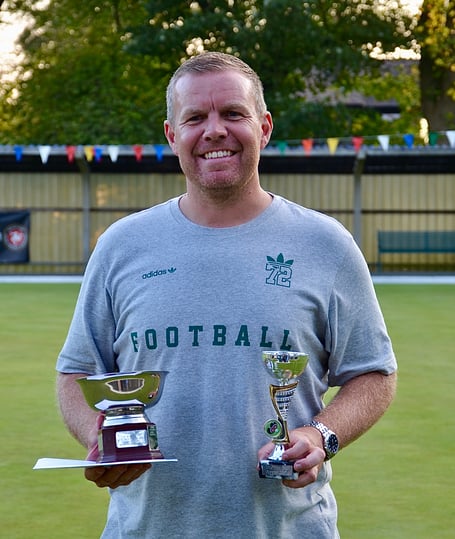 Thurlwell Bowl winner  Paul Dunn (Photo: Arnie Withers) 