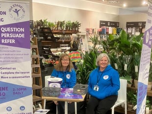 Charity raises awareness in Douglas on World Suicide Prevention Day