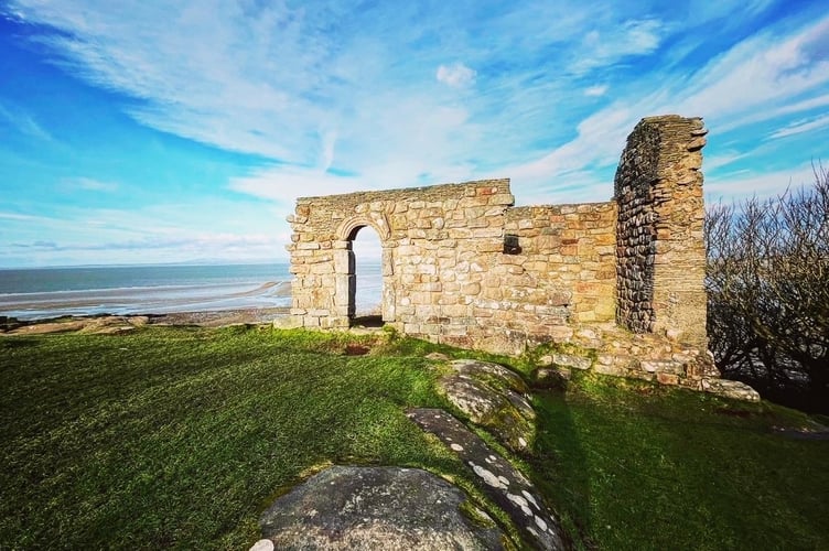 The ancient St Patrick's Chapel in Heysham