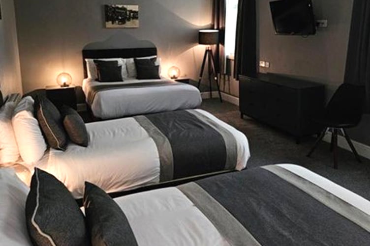 Some of the new mattresses in the Chesterhouse Hotel on Loch Promenade