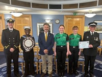 St John Ambulance and Sea Cadet recognised as 'Best Turned Out'