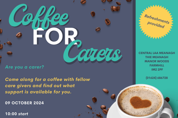 Coffee for Carers morning poster