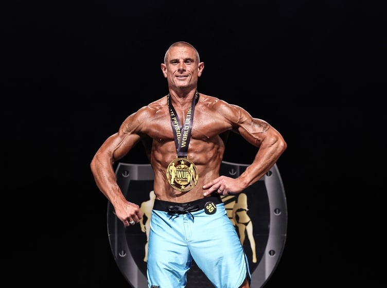 Stephen Bush competing in the UKUP Pro British Open