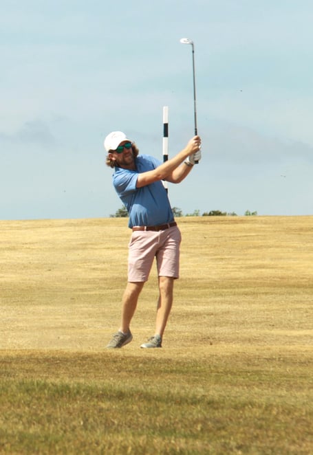 Daryl Callister finished eighth in the Gerald Micklem Trophy at Sunningdale Golf Club