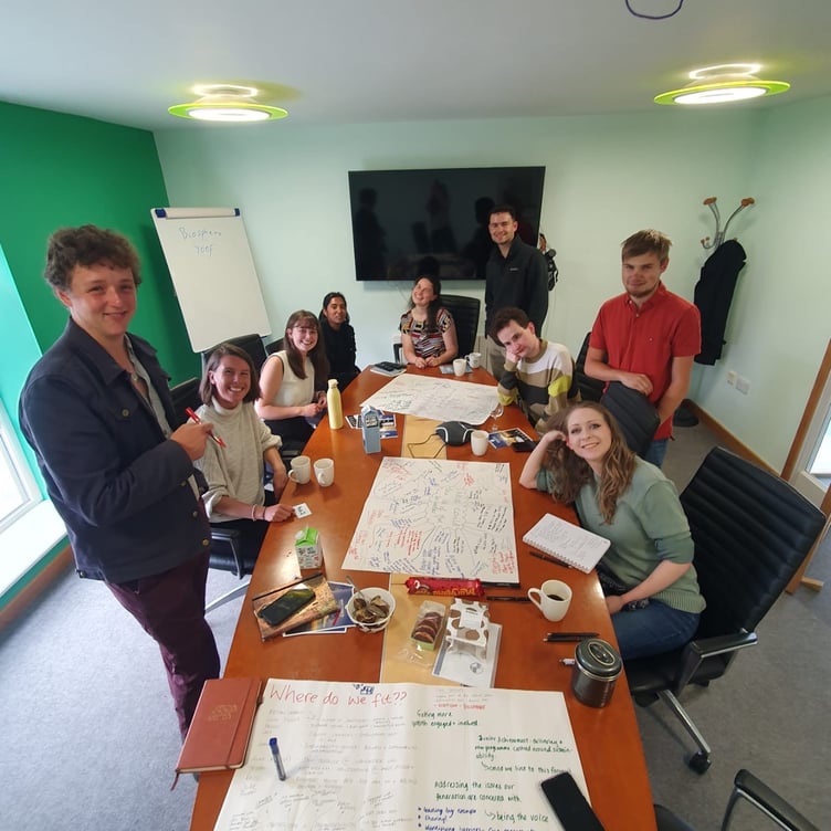The current members of the Youth Network