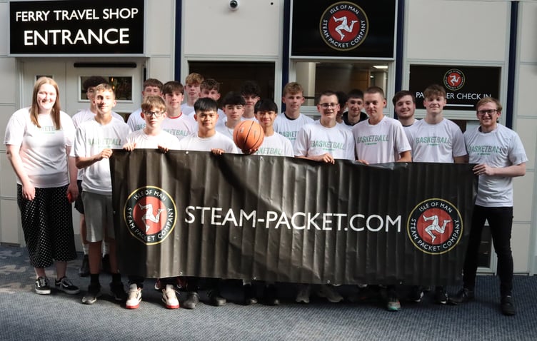 The Isle of Man basketballers and coaches that attended a week-long NBC Camp held in Malvern, Worcestershire recently