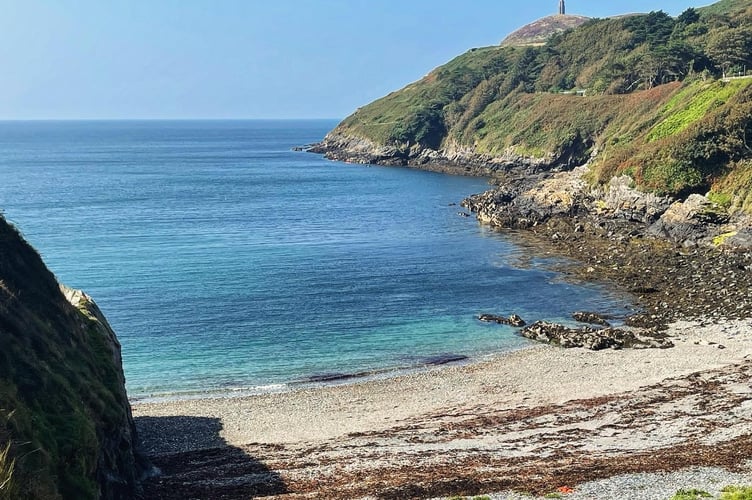 Spaldrick beach in Port Erin
