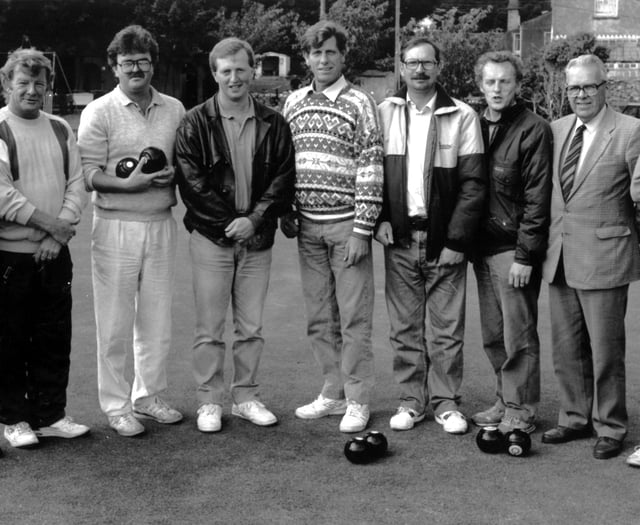 South Ramsey bowls team from 1988