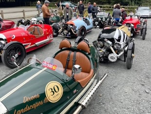 Classic cars gear up for TT course parade
