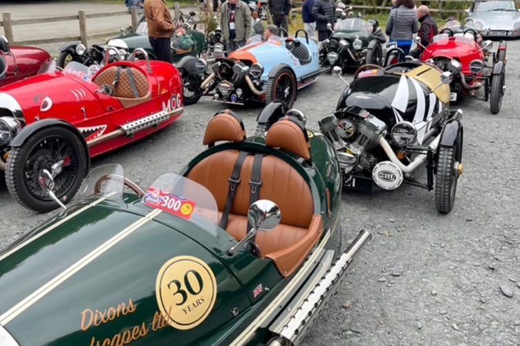 Classic cars gather at South Barrule