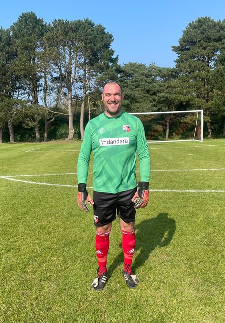 Rob Cottier made his 500th appearance for Peel on Saturday (Photo: Joe Crookall)