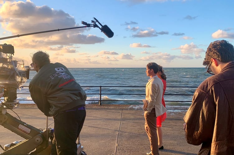 The shooting of 'Alone With You'