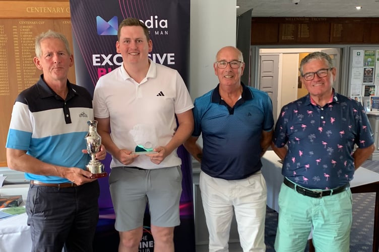 Media Isle of Man Golf Day 2024: The winning team Octet