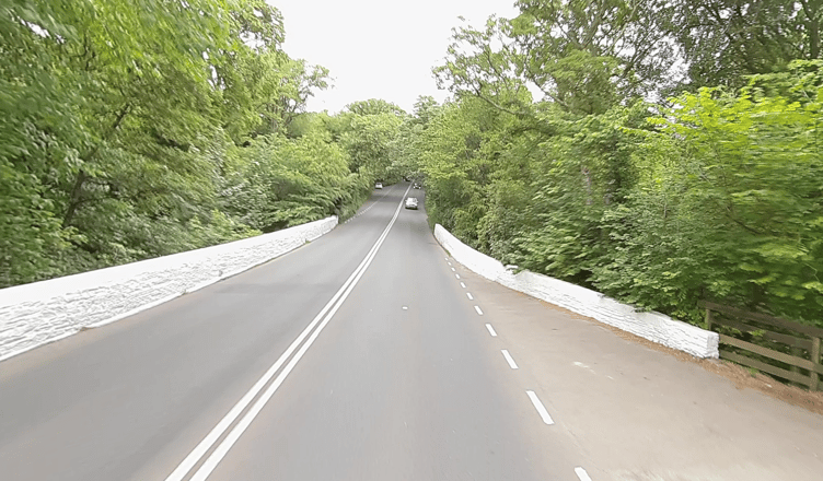 The road was closed between the junction of Windermere Drive, Onchan, and the junction with Whitebridge Road with the Creg Ny Baa back road.