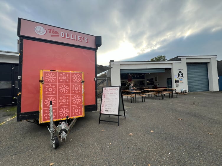 Tia Ollie's Tex Mex alongside the Kerroo Brewery taproom